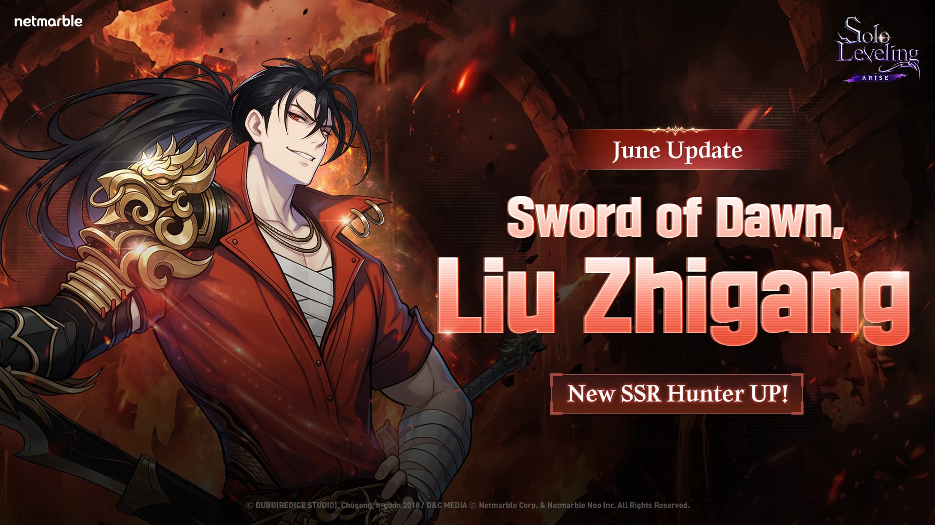 Solo Leveling: ARISE Tambah SSR Hunter Baru Liu Zhigang di Update Agustus 2026