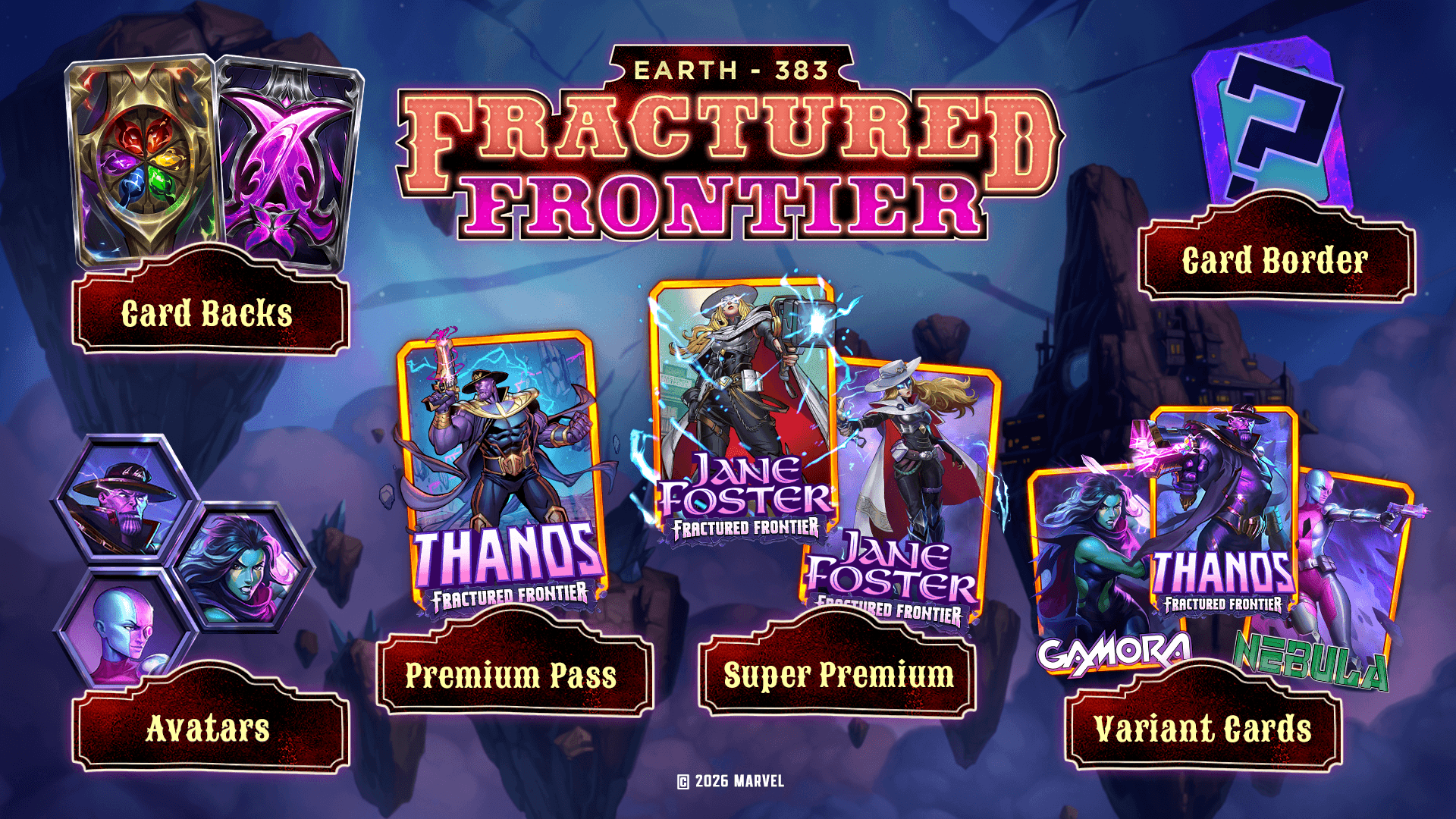 Marvel Snap Musim Fractured Frontier: Nuansa Wild West dan Keyword Baru Quickdraw