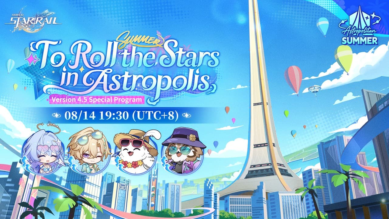 Honkai: Star Rail Bersiap Sambut Update 4.5, Ini Bocoran Banner Robin dan Aventurine Versi Summer
