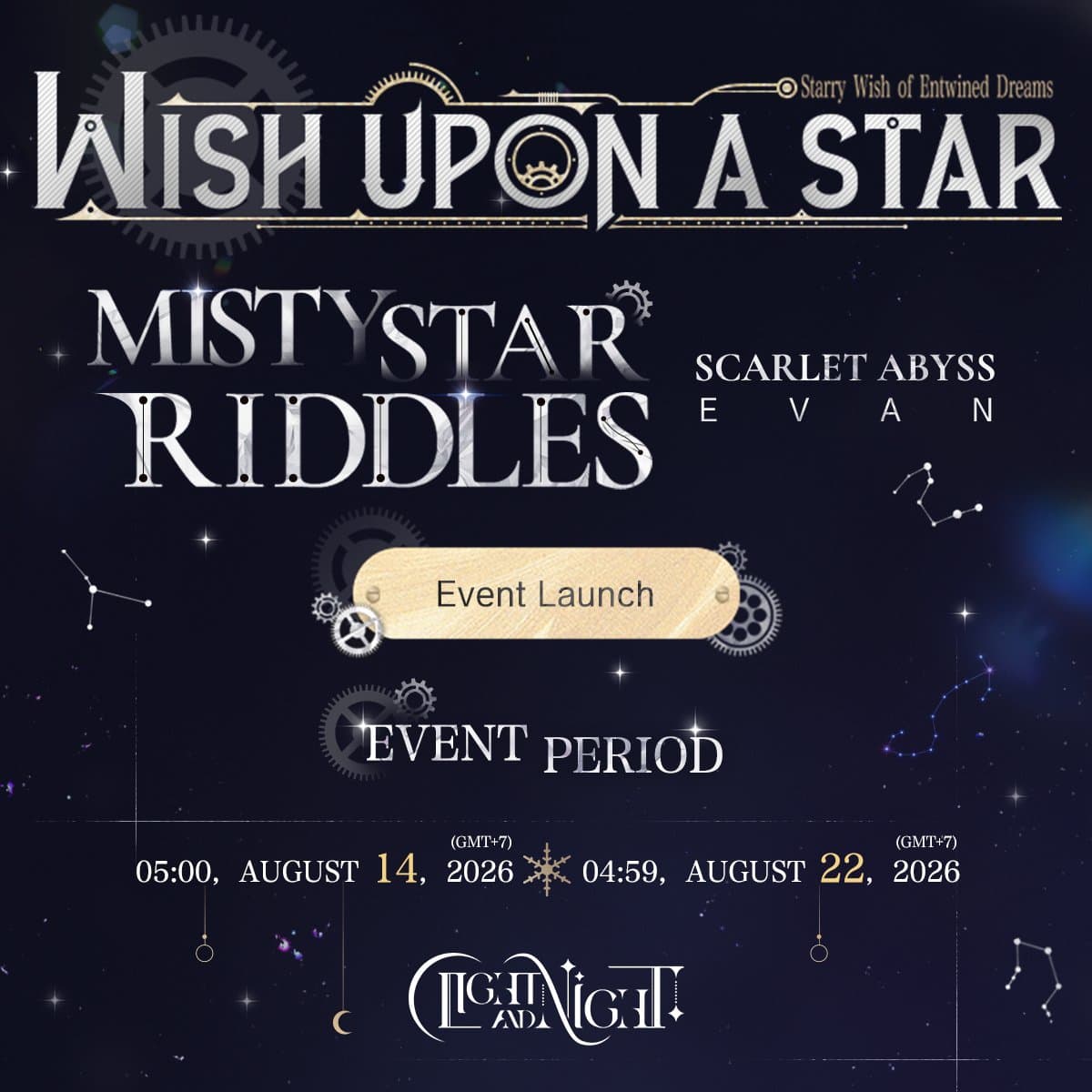 Light and Night SEA Gelar Rangkaian Event Scarlet Abyss dan Truth or Dare Fase 2