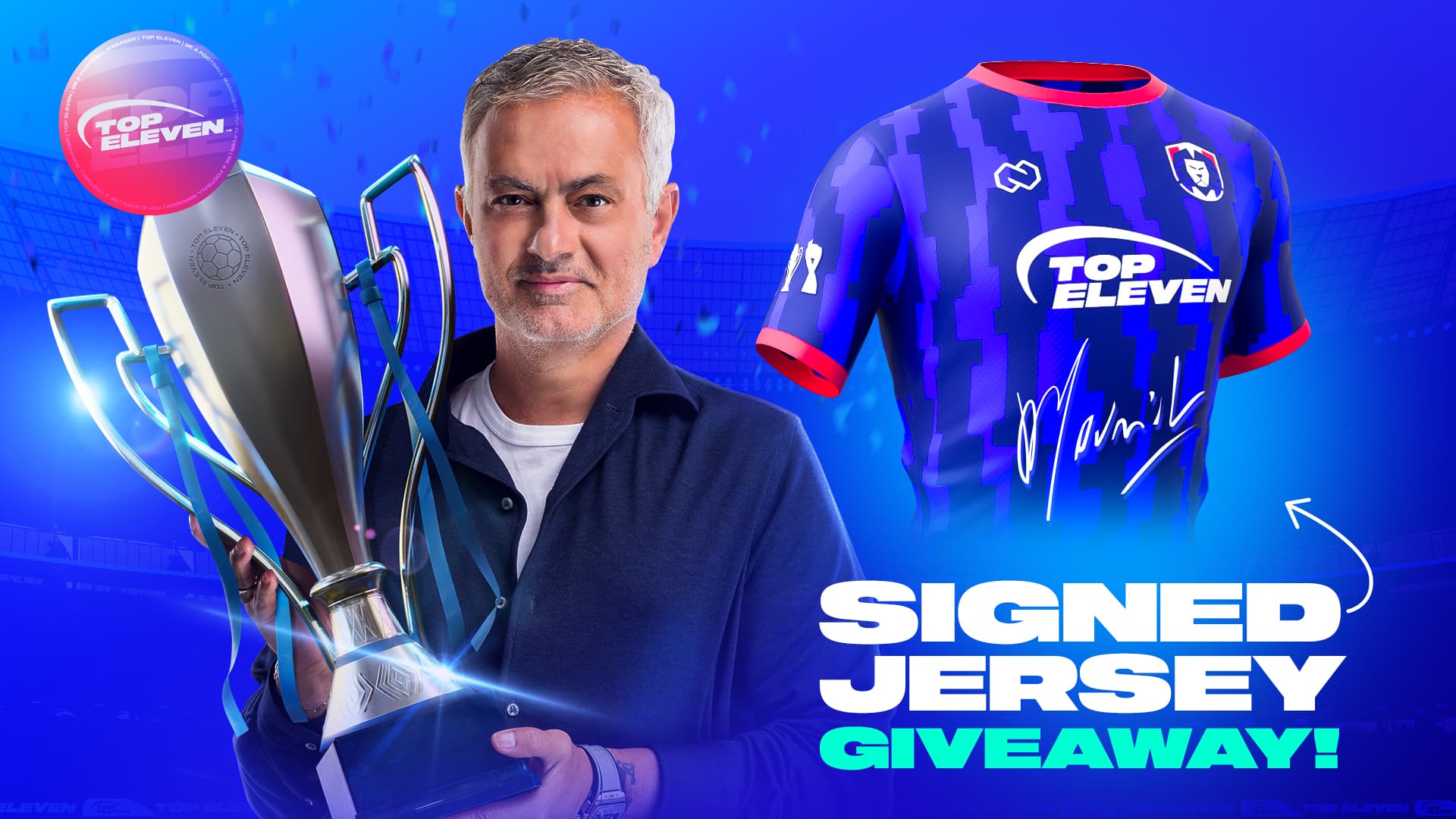 Top Eleven Gelar Giveaway Jersey Bertanda Tangan Jose Mourinho, Ini Cara Ikutannya