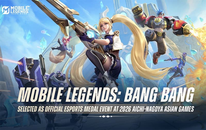 Mobile Legends Resmi Jadi Cabang Medali Asian Games 2026, 12 Tim Rebutan Emas di Aichi-Nagoya