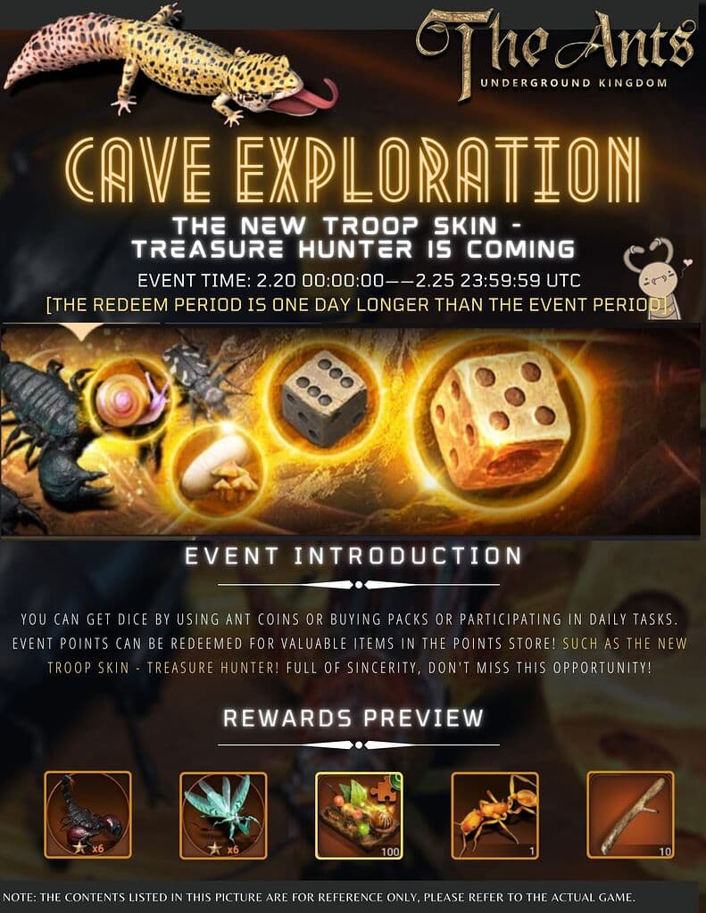 The Ants: Underground Kingdom Hadirkan Event Cave Exploration dan Awakening Part Baru