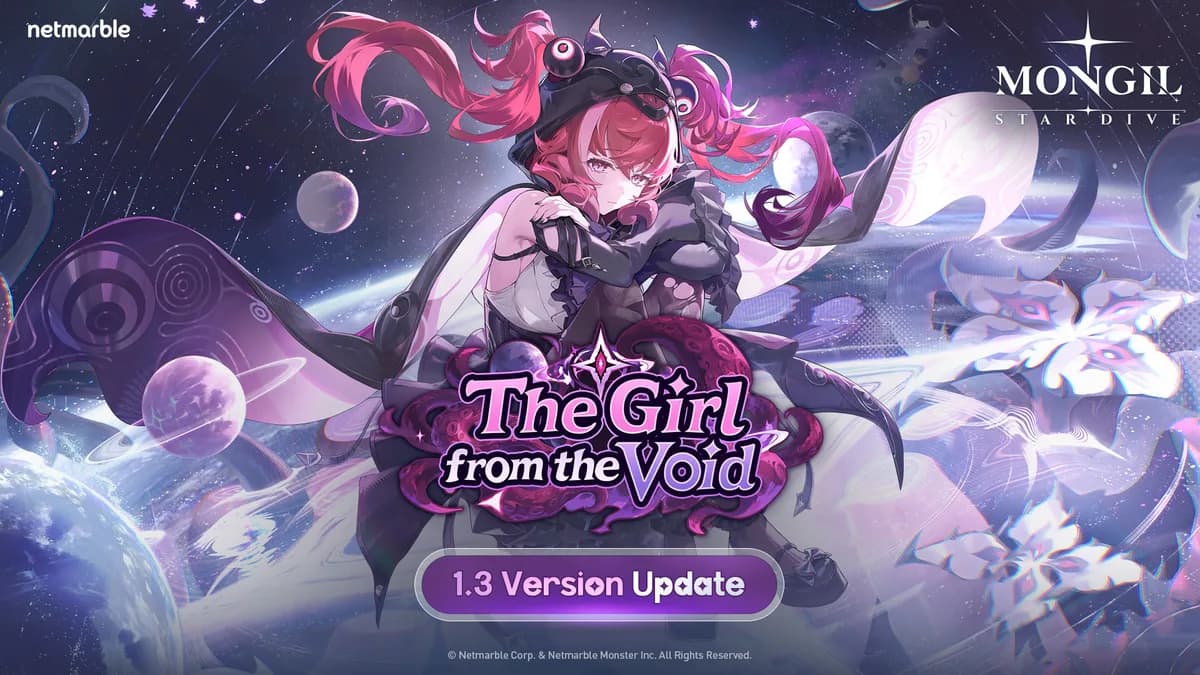 Mongil: Star Dive Rilis Update Versi 1.3 The Girl from the Void, Brisshell Resmi Meluncur